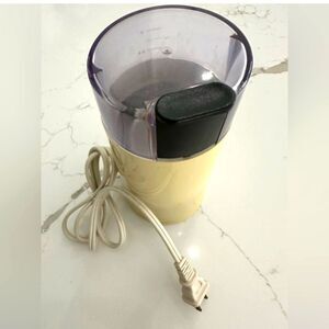 Vintage BRAUN Electric Spice Coffee Bean Mill Grinder